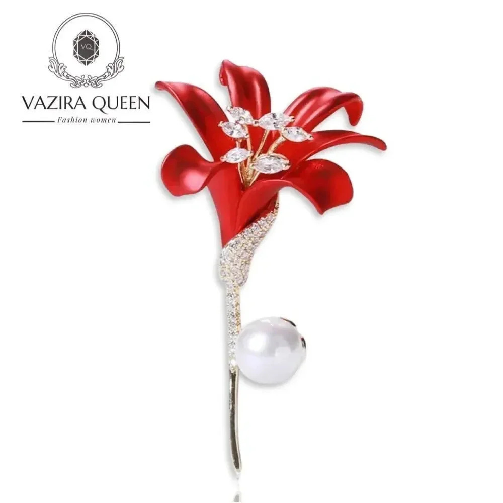 VQ Flower Brooch